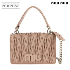 2025年最新】miumiu ショルダーバッグ ピンクの人気アイテム