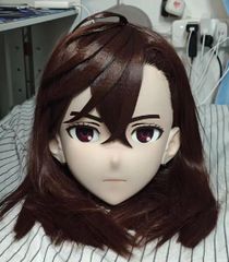 着ぐるみヘッド ファースーツ ヒョウ柄 Aタイプ 豹 ギャル 黒肌
