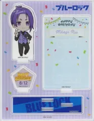 【中古】アクリルスタンド・アクリルパネル [単品] 御影玲王 ジオラマアクリルスタンド 「ブルーロック×PRINCESS CAFE バースデーグッズセット」