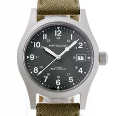 ハミルトン / HAMILTON　カーキ フィールド メカニカル　H69419363/H694190　モスグリーン　手巻き 【中古】 商品番号 A-158488のサムネイル