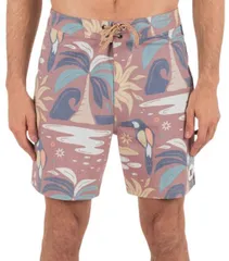 【送料無料】 ハーレー メンズ ハーフパンツ・ショーツ 水着 Hurley Men's Phantom Naturals Tailgate 18