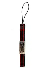 【中古】ストラップ(キャラクター) 御剣怜侍 特製ストラップ+シール 「DSソフト 逆転検事2」 TSUTAYA購入特典