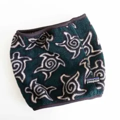 【希少】PATAGONIA【90s ゼンタートル】L パタゴニア USA製 ネックウォーマー 亀 グリーン u2401032のサムネイル