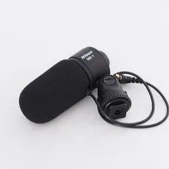 【完動品】Nikon ME-1 カメラ用ステレオガンマイク 風防付き 楽天市場】Nikon ニコン ステレオ マイクロフォン マイク ME-1