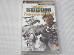 PSP★SOCOM FIRETEAM BRAVO 3 U.S. NAVY SEALS 海外版 北米版★箱付・説明書付・ソフト付★動作確認済