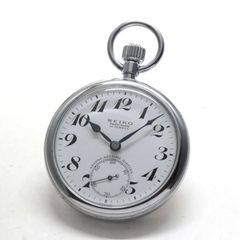 19セイコー プレシジョン 懐中時計　 /　昭39　北763　国鉄　/19seiko-1239