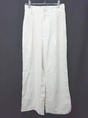 ◇ ⊂ Simplicite シンプリシテェ 春夏 無地 ワイド パンツ 表記なし アイボリー系 レディース E  【1505290022293】