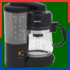 新品】山善 コーヒーメーカー YCA-502(B) ブラック YAMAZEN - メルカリ
