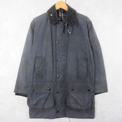 90's Barbour ENGLAND製 "BORDER" バブアー オイルドジャケット 3ワラント C34表記（Sサイズ相当）