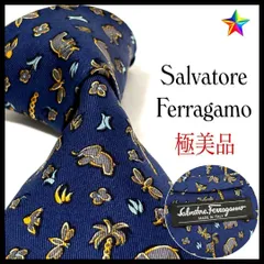 2783 【極美品】サルヴァトーレフェラガモ ネクタイ 格子柄 ガンチーニ ロゴ 極美品】Salvatore Ferragamoネクタイ 2783 【極美品】サルヴァトーレ