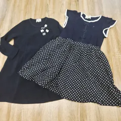 KUMIKYOKU。クミキョク。キッズLサイズワンピース2枚セット。