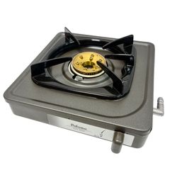 【未使用】Paloma　パロマ　一口　ガスコンロ PA-E18F  都市ガス用 12A13A　天然ガス　乾電池を使用しないシンプル構造　1口コンロ　ホース付き　50㎝