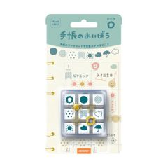 【迅速発送】ビバリー 長方形 スタンプ ハンコ 手帳小物 手帳のあいぼう マーク TSW-110