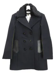 極美品 LOUIS VUITTON ショートトレンチコート ジャケット ロゴ金具 e02-st40119-1.jpg
