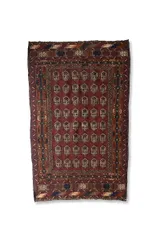 アフガニスタン キリム 手織り絨毯 サイズ:99×99cm stn:1985