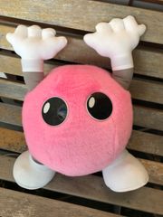 バボちゃんぬいぐるみ大サイズピンク昭和レトロ