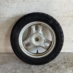 ホンダ ディオ タクト カスタムホイール 前後3.5J Gクラフト タイヤ