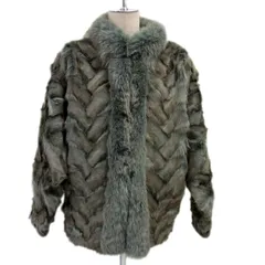 エンバ　グレー 毛皮 ジャケット レディース 2025年最新】EMBA レディース 毛皮・ファーコートの人気アイテム