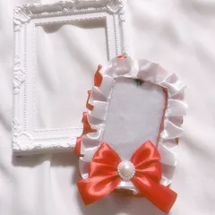 Ｂ８ 痛ロゼット 硬質 硬貨ケース トレカケース デコ レッド