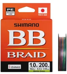 シマノ BB ブレイド LD-M64Y 200m 1号 5色マーキング 10m×5カラー / PEライン 【メール便発送】のサムネイル