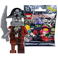 【在庫セール】レゴ（LEGO） ミニフィギュア シリーズ14 海賊ゾンビ(未開封品)｜LEGO Minifigures Series14 Zombie Pirate 【71010-2】