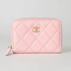 新品 シャネル CHANEL コインケース CLASSIC ZIP COIN PURSE ピンク