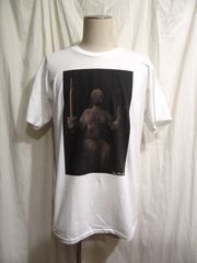 #06W 新品未使用インポートJohn HeartfieldオフィシャルTシャツ ジョン・ハートフィールド アートTシャツ 白 ホワイト ダダイズム フォトコラージュ