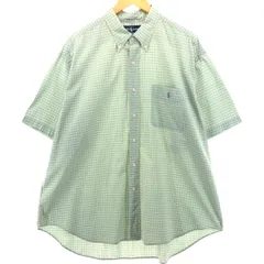 古着 ラルフローレン Ralph Lauren BARTLETT 半袖 ボタンダウン チェックシャツ メンズXXL相当/eaa539443