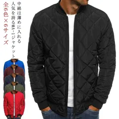 中綿ジャケット メンズ ゴルフ 中綿 ジャケット ジャンパー メンズ 春 秋 春秋 キルティング ジャケット コート スタジャン メンズ 黒 50 代 春物 秋物 メンズ 中綿ブルゾン 野球服 ブルゾ#shbwdd3715
