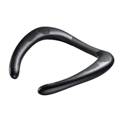 サンワサプライ Bluetoothウェアラブルネックスピーカー 生活防水IPX5対応 軽量 MM-SPBT4BK のサムネイル