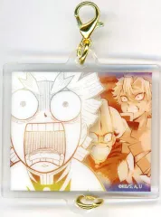 【中古】キーホルダー 不死川実弥(デザイン89) 「アニメ 鬼滅の刃 柱展 -そして無限城へ- 柱百景～絆アクリルチャーム15～ 不死川実弥」