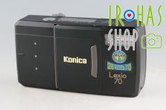 Konica Lexio70 Black 35mm Point & Shoot Film Camera #59713D5