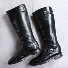 【Lewis Leathers】70s～80s ビンテージ ルイスレザー ブーツ 224C スーパーハンターブーツ UK7 イギリス製 モーターサイクルブーツ