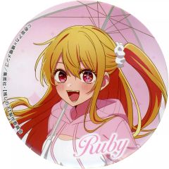[Used] Badge/Pin Ruby/Rumii Hoshino Fan Can Badge "Sega Chansey Lottery "Oshi no Ko ~After the Rain: I'm always with You~" Prize E