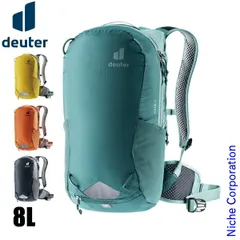 【新品】ドイター（9226）バックパック レース 8（ブラック）2023モデル Amazon.co.jp: [ドイター] バックパック レース 8 ブラック