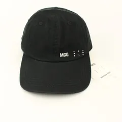 McQ(マックキュー)Alexander McQueen アレキサンダー マックイーン ロゴ ベースボールキャップ ブラック