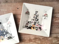 アクビちゃん様専用⭐︎クリスマスツリーくまプレートとくま小皿