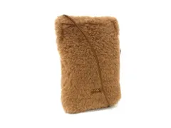 ■新品■未使用■ Max Mara マックスマーラ ボア ショルダーバッグ クロスボディ ポーチ 斜め掛け レディース ブラウン系 FL6022のサムネイル