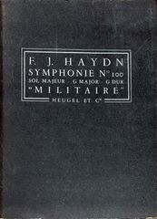 ハイドン 交響曲第100番 ト長調《軍隊》 (スタディスコア/ポケットスコア) 輸入楽譜 Haydn Symphonie No.100 sol majeur 'Militaire' ウジェル/Heugel 洋書