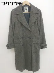 ■ ◎ MICHEL KLEIN ミッシェル クラン ウエストリボン付き 長袖 コート サイズ38 ベージュ系 レディース  【1112090003850】