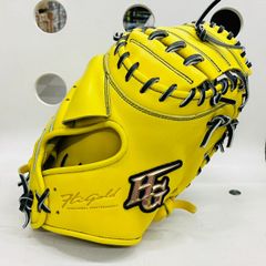 ハイゴールド　HI-GOLD　己極シリーズ　OKG-710M　軟式用　捕手用　キャッチャーミット　学生野球使用可能　即実践可能型付け済み