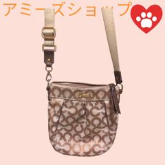 コーチCOACHシグネチャーショルダーバックピンクゴールド42531