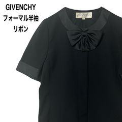 GIVENCHY　ジバンシー　フォーマル　トップス　リボン　半袖　東京ソワール　冠婚葬祭