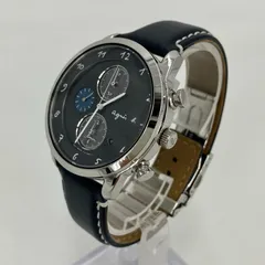 agnes b.　アニエスベー腕時計　V175-0AW0　ソーラー　クロノグラフ 楽天市場】腕時計 アニエス・ベー メンズ 中古（腕時計）の通販