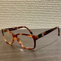 シャネル CHANEL ココマーク マトラッセ べっ甲 マーブル 眼鏡 メガネ めがね フレーム 茶 ブラウン 3246 B508/T21/T39