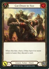 【中古】Flesh and Blood OUT201[C]：(Rainbow Foil)Cut Down to Size (1)