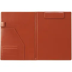 【数量限定】A4 タテ ベルポスト ブラウン クリップファイル BP-5724-40 セキセイ(Sekisei)