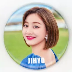 【中古】バッジ・ピンズ ジヒョ(ビジュアル) ランダム缶バッジ 「TWICE POPUP STORE “Twaii’s Shop”」