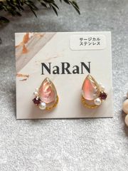 599≫小粒ピアス【drop】