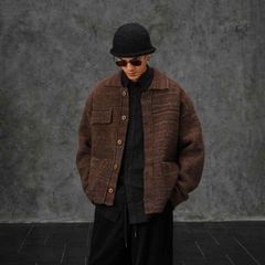 NAMESAKE Dave Knitted Fedora Brown - メルカリ